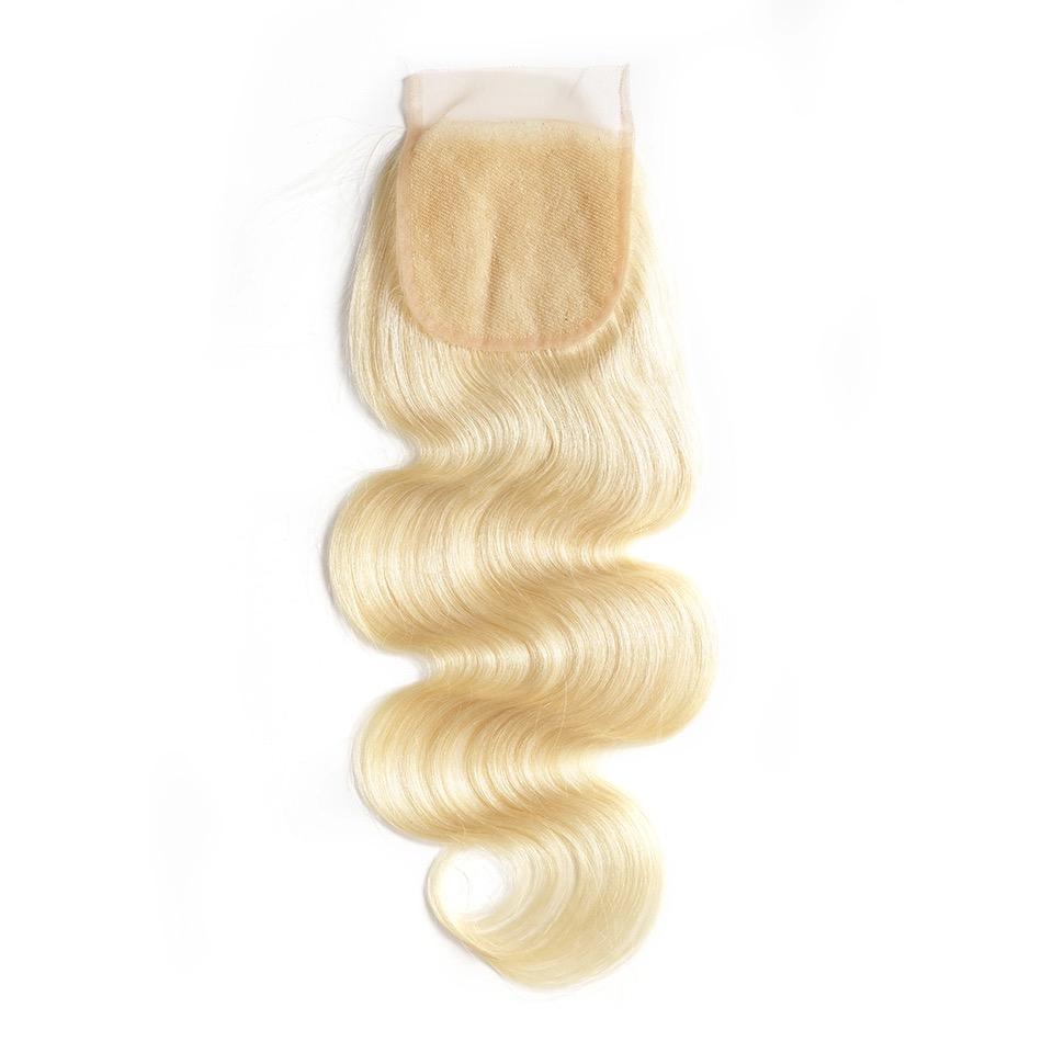 The Hair Factory Body Wave Closure - Blonde